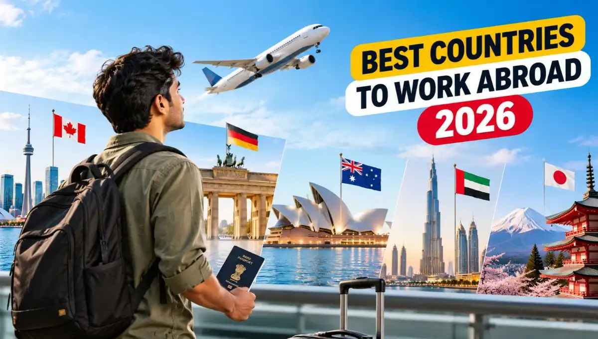 Read more about the article Best Countries to Work Abroad in 2026: Salary, Visa and Job Opportunities